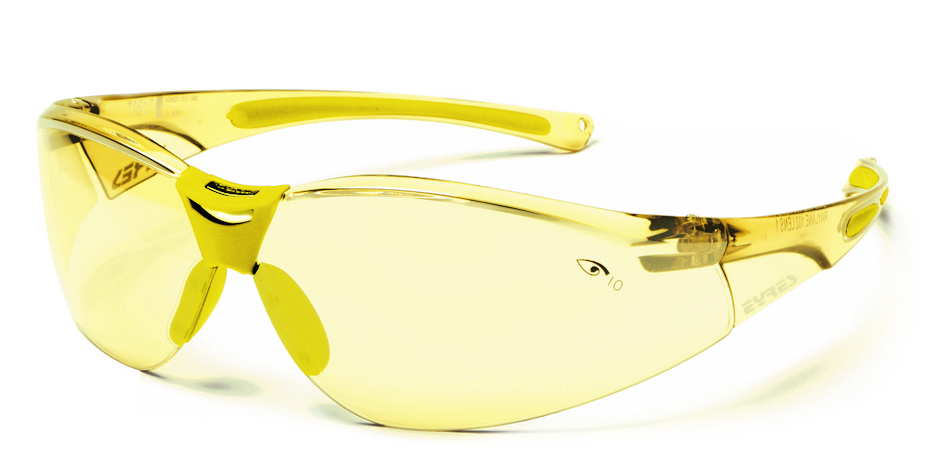 EYRES SAFETY GLASSES TERMINATOR AMBER LENS